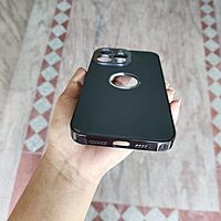 14 Pro Max Hard Camera Guard Logo Cut Case