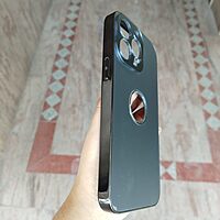 14 Pro Max Hard Camera Guard Logo Cut Case