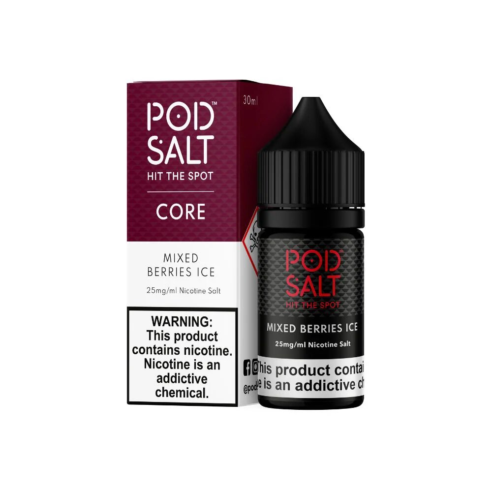 Pod Salt 30ML Salt - Core Mixed Berries Ice 20MG