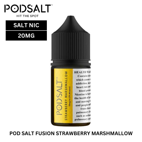 Pod Salt 30ML Salt - Core Strawberry Marshmallow 20MG