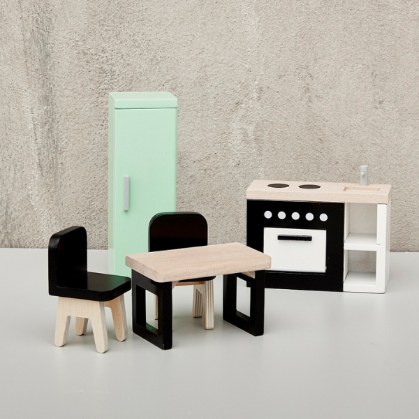 Dolls House Kitchen Furniture Set