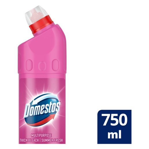 Domestos Summe Multipurpose Stain Removal Thick Bleach Cleaner 750ml