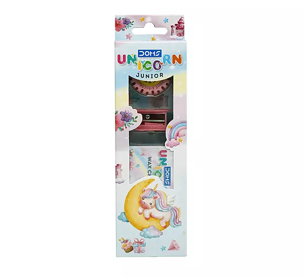 Doms Unicorn Junior Stationery Kit