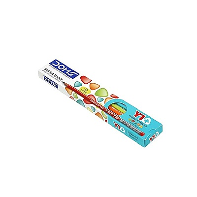 Doms Y1 + Super Dark HB/2 Graphite Pencil Box Pack