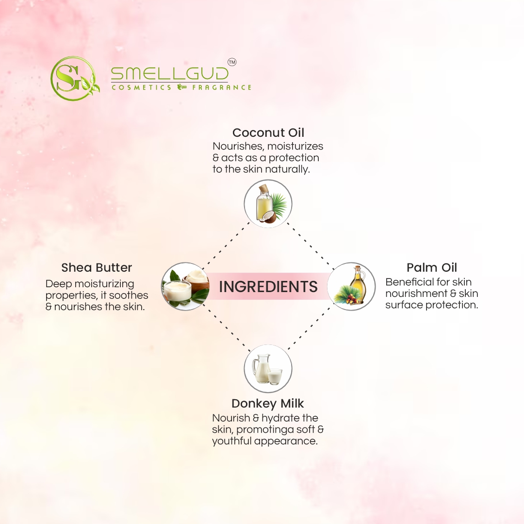 DONKEY MILK LUXURY HAND MADE BATH SOAP REPAIR DEAD SKIN CELLS |NOURISH THE SKIN|100 GM