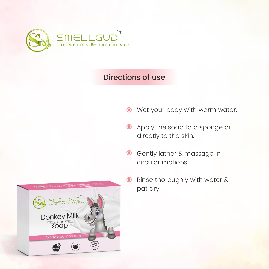 DONKEY MILK LUXURY HAND MADE BATH SOAP REPAIR DEAD SKIN CELLS |NOURISH THE SKIN|100 GM