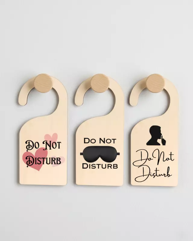 Do Not Disturb Door Hanger