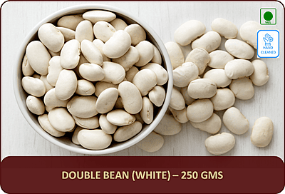Double Beans (White) - 250 Gms