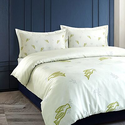 Luxury Dove Bedding Set - King