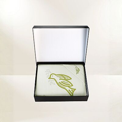 Luxury Dove Bedding Set - King