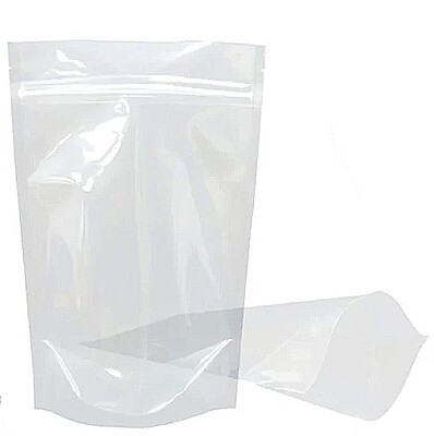 BOLSAS DOY PACK 16X25CM C/ZIPPER (PAQ.25 UN.) TRANSPARENTE CAPACIDAD 1000 CC