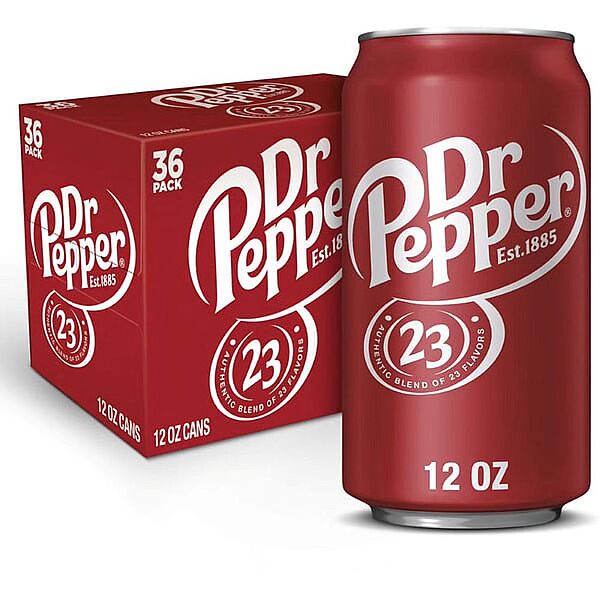 Dr. Pepper, 12 oz, 36 pack