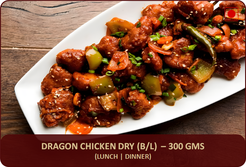 Dragon Chicken Dry (B/L) - 300 Gms