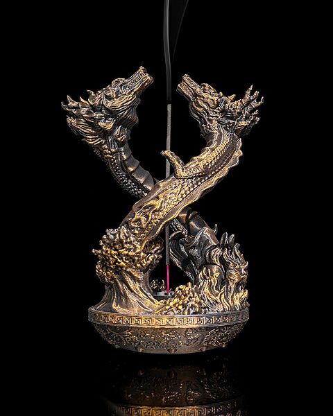 Dragon Dance Incense Holderr
