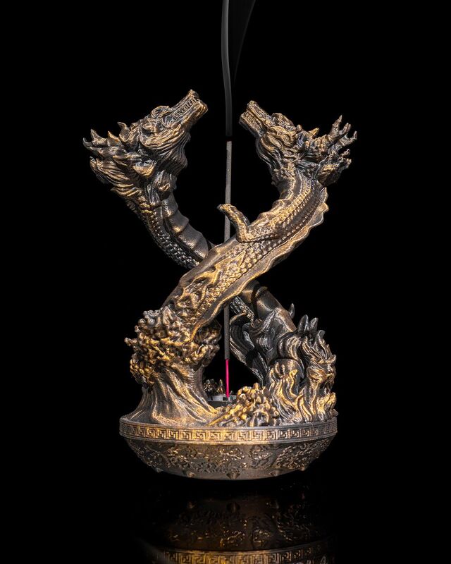 Dragon Dance Incense Holderr