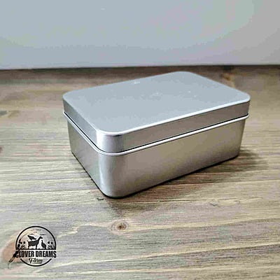 Draining Aluminum Bar Soap Travel Tin