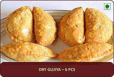 DES - Dry Gujiya - 6 Pcs