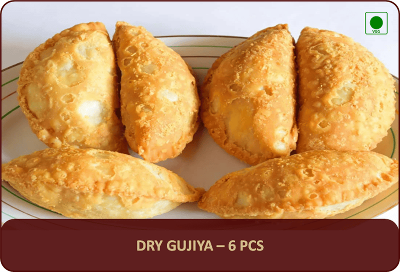 DES - Dry Gujiya - 6 Pcs DES - Dry Gujiya - 6 Pcs