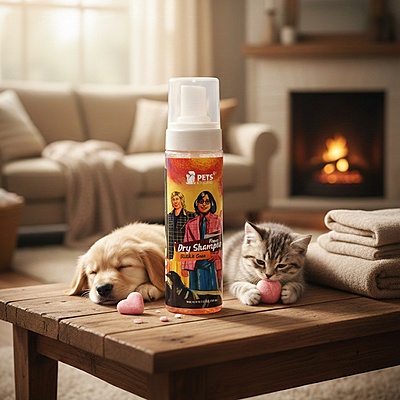 Pets Republic Foam Dry Shampoo