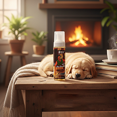 Pets Republic Foam Dry Shampoo 250ml.