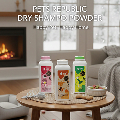 Pets Republic Dry Powder Shampoo 200gm