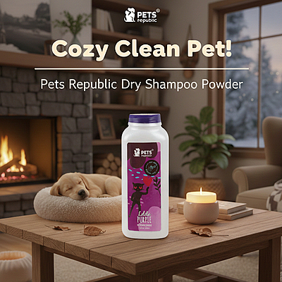 Pets Republic Dry Powder Shampoo 200gm
