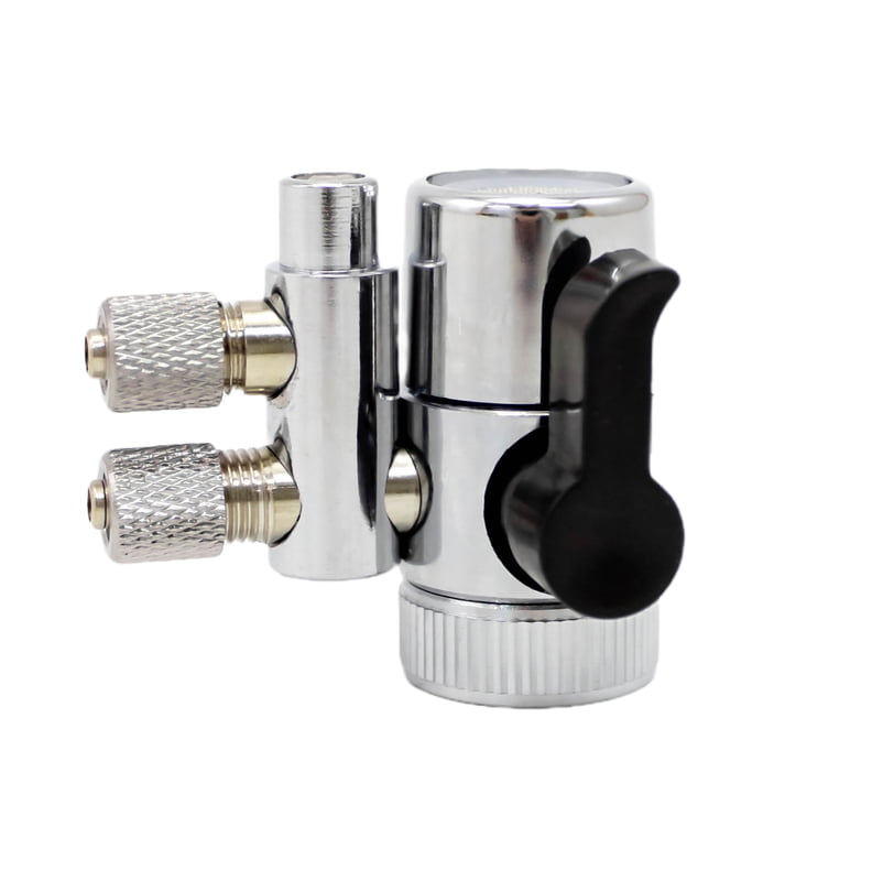Counter-top Diverter - Dual Spout (In&Out) Lever Style Plastic Counter-top Diverter - Dual Spout (In&Out) Lever Style Plastic