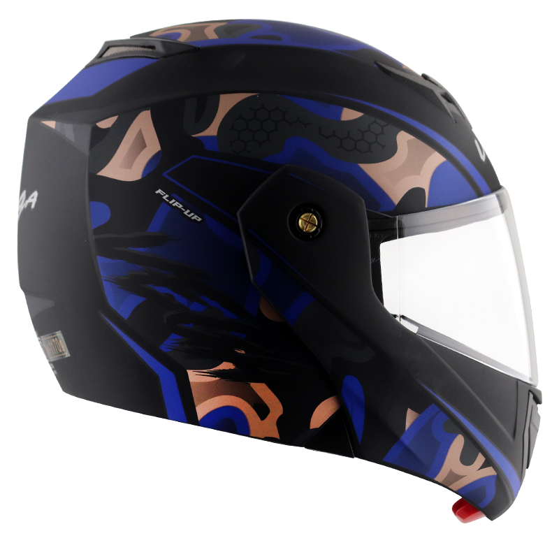 VEGA CRUX DX FIGHTER DULL BLACK M. BLUE C/V (M)