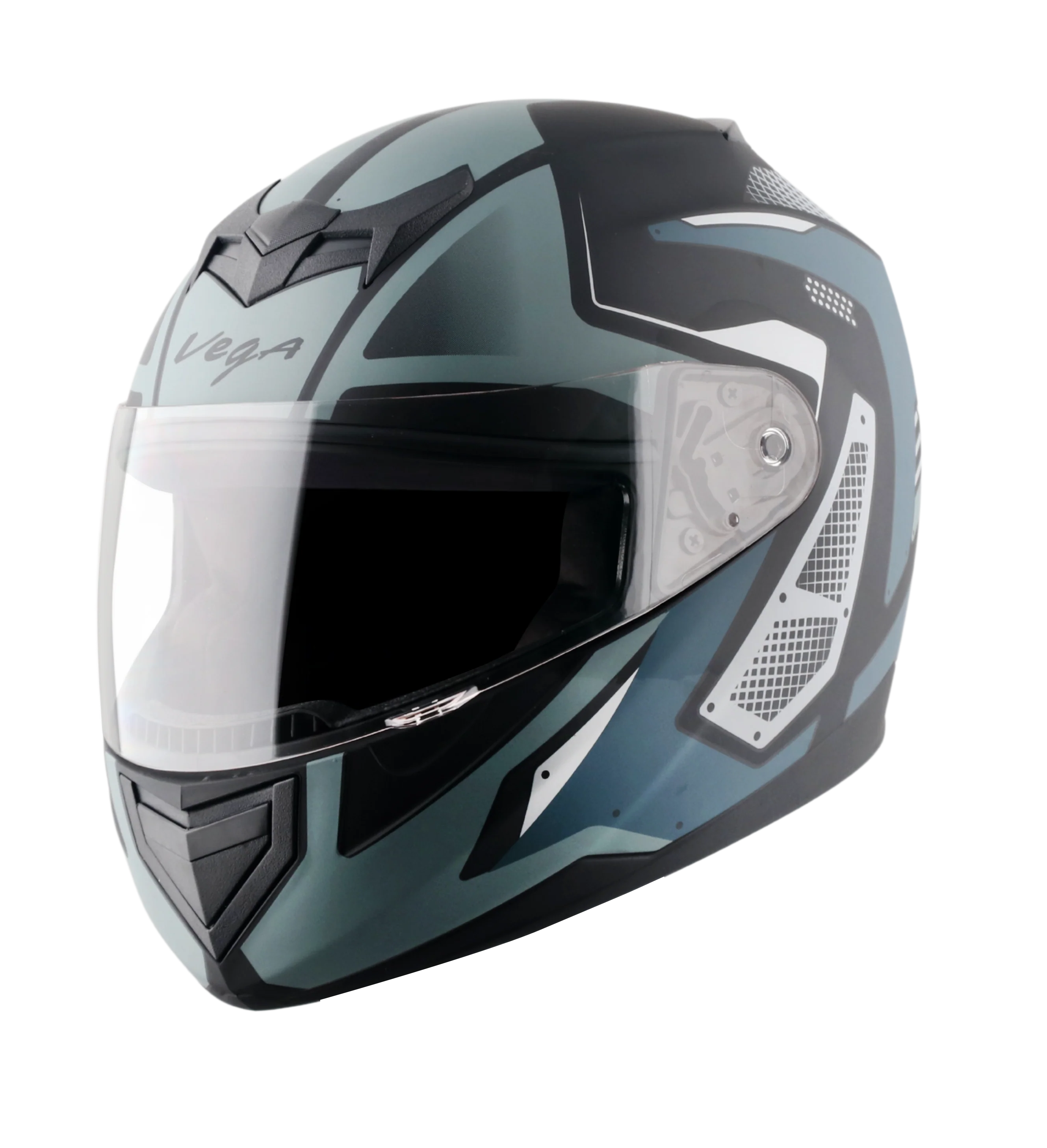 VEGA EDGE DX PASSION GR DULL BLACK/GREY (M)