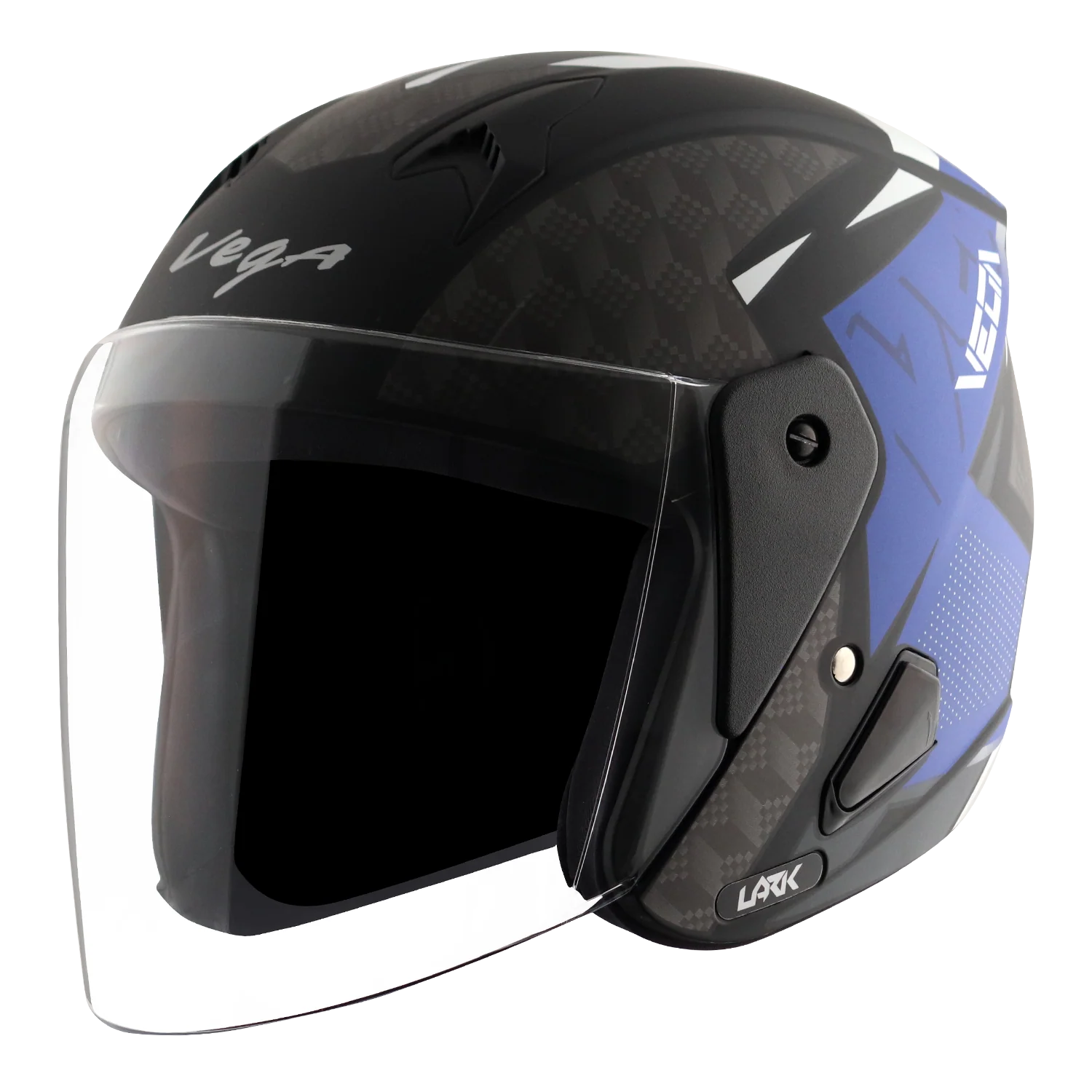 VEGA LARK TWIST DULL BLACK M. BLUE C/V (L)