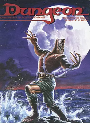 2E - D&D -TSR - Dungeon Adventures Magazine by David Gross (1996)