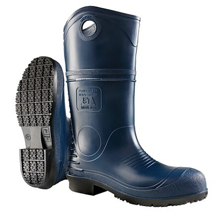 Dunlop Steel Toe Boots Dark Blue