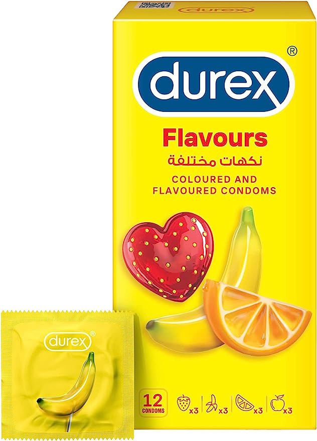Durex Flavours Condoms 12s