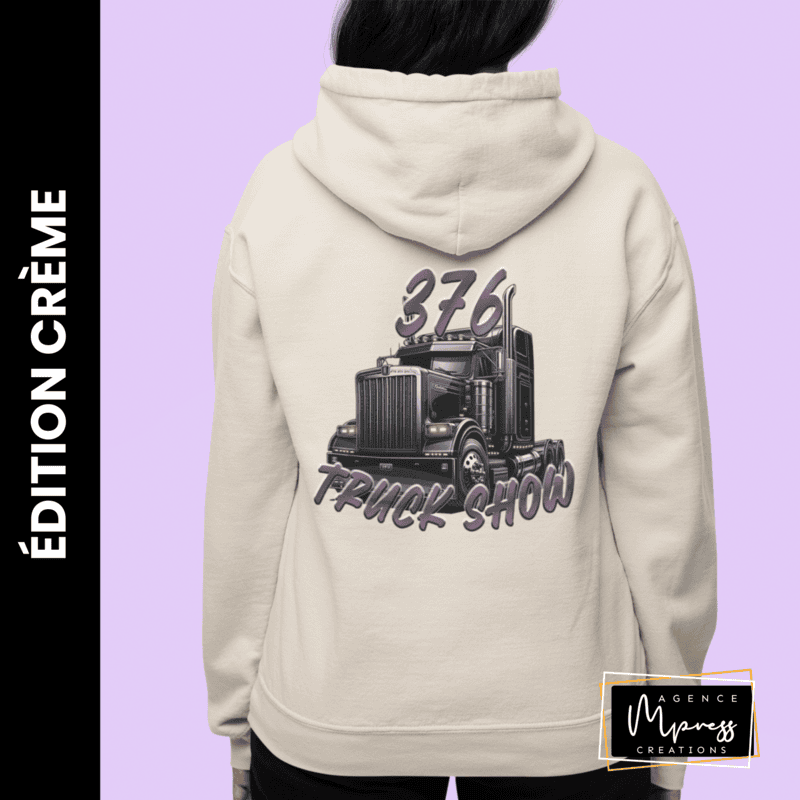 Hoodie Beige - 376 Truck show