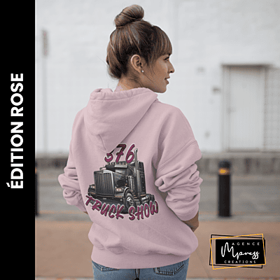 Hoodie Rose pâle - 376 Truck show
