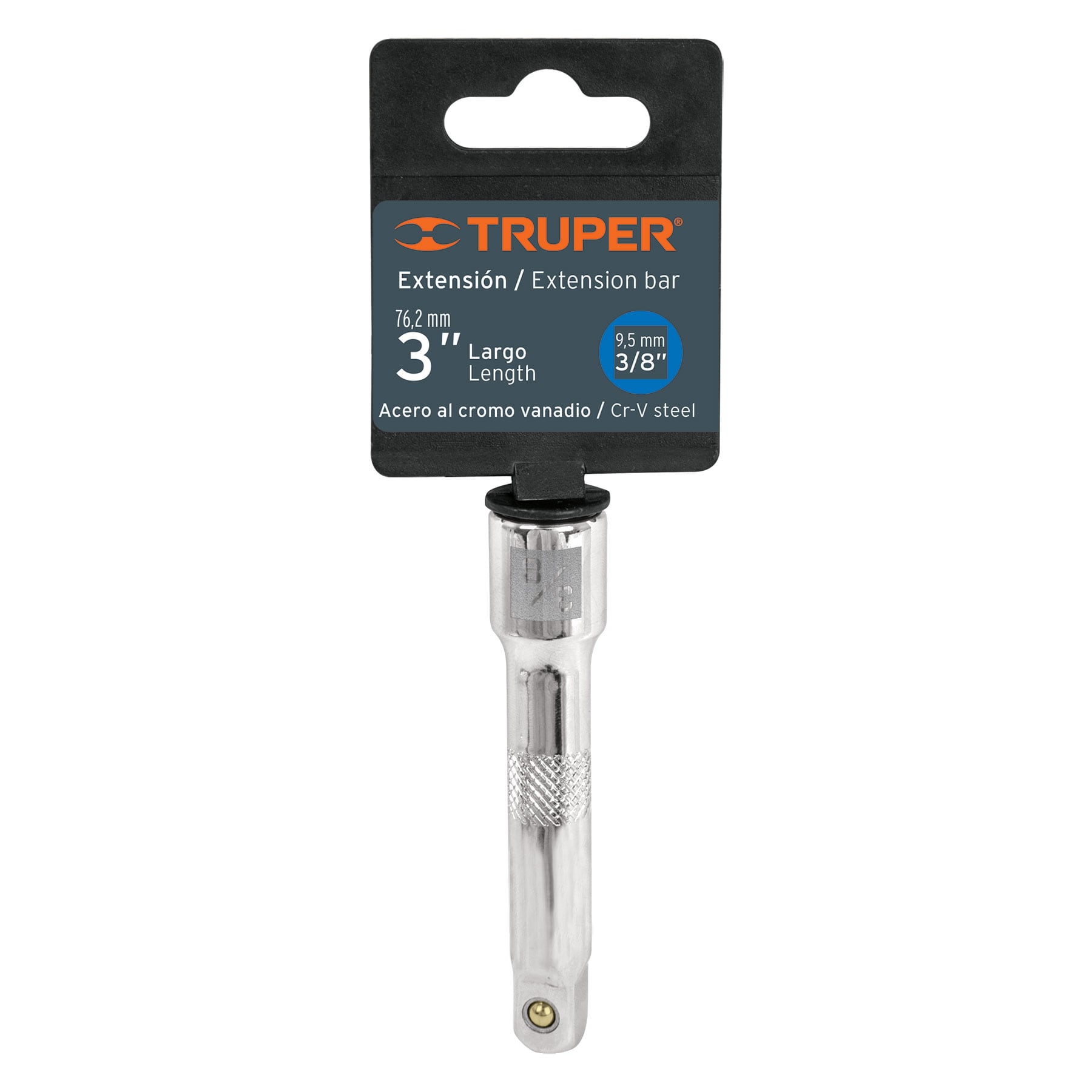 Extensión de 3' para matraca, para dados cuadro 3/8' - E-5260 / 13663