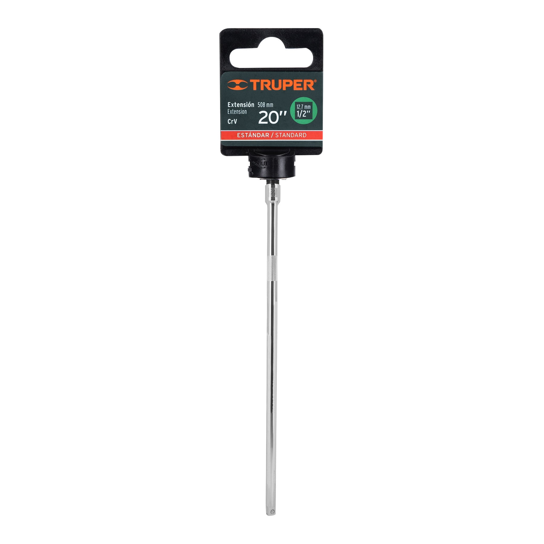 Extensión cuadro 1/2' para matraca, largo 20', Truper' - E-5465 / 13919