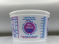 E-Z MIX BRAND - 1 PINT MIXING CUPS