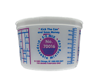E-Z MIX BRAND 70016 - 1 PINT MIXING CUPS (1 EA)
