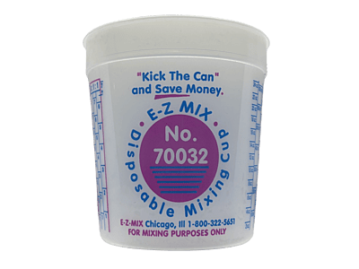 E-Z MIX BRAND - 1 QT MIXING CUPS