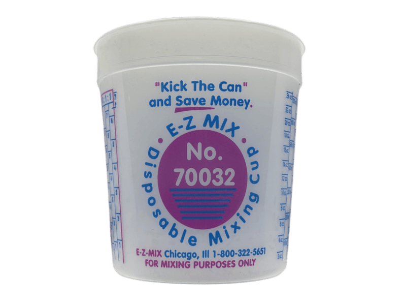 E-Z MIX BRAND - 1 QT MIXING CUPS