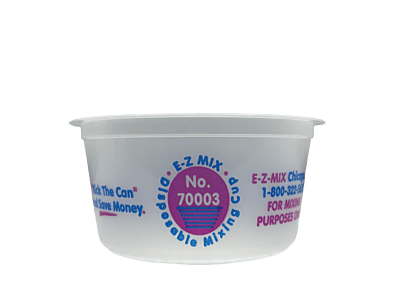E-Z MIX BRAND 70003 - 1/4 PINT MIXING CUPS (1 EA)