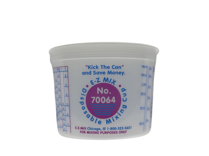 E-Z MIX BRAND - 2 QUART MIXING CUPS