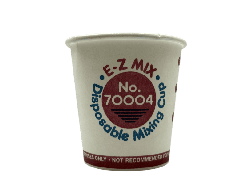 E-Z MIX BRAND - 1/4 PINT MIXING CUPS PAPER