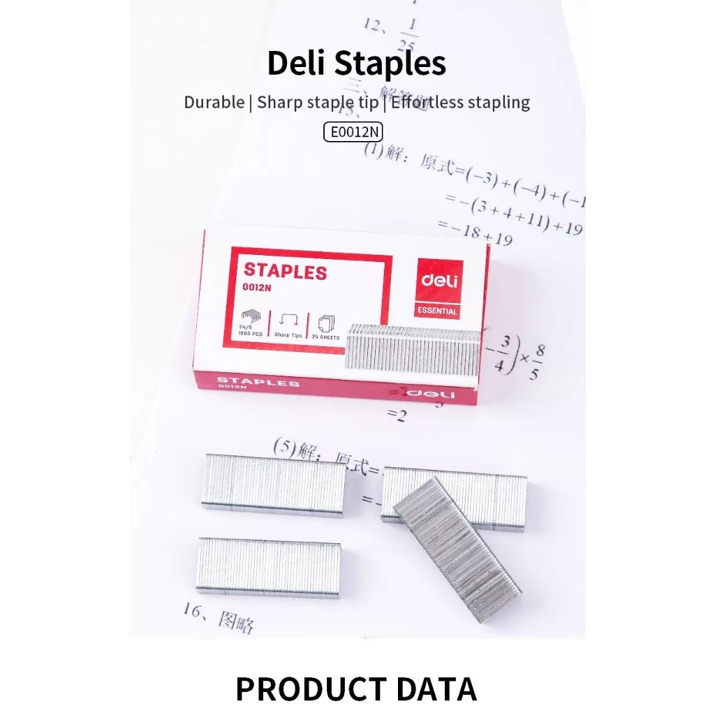 DELI E0012N STAPLES 24/6 1000s