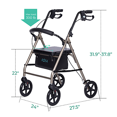 RollaLite 8"Aluminum Rollator E007CH RollaLite 8"Aluminum Rollator E007CH