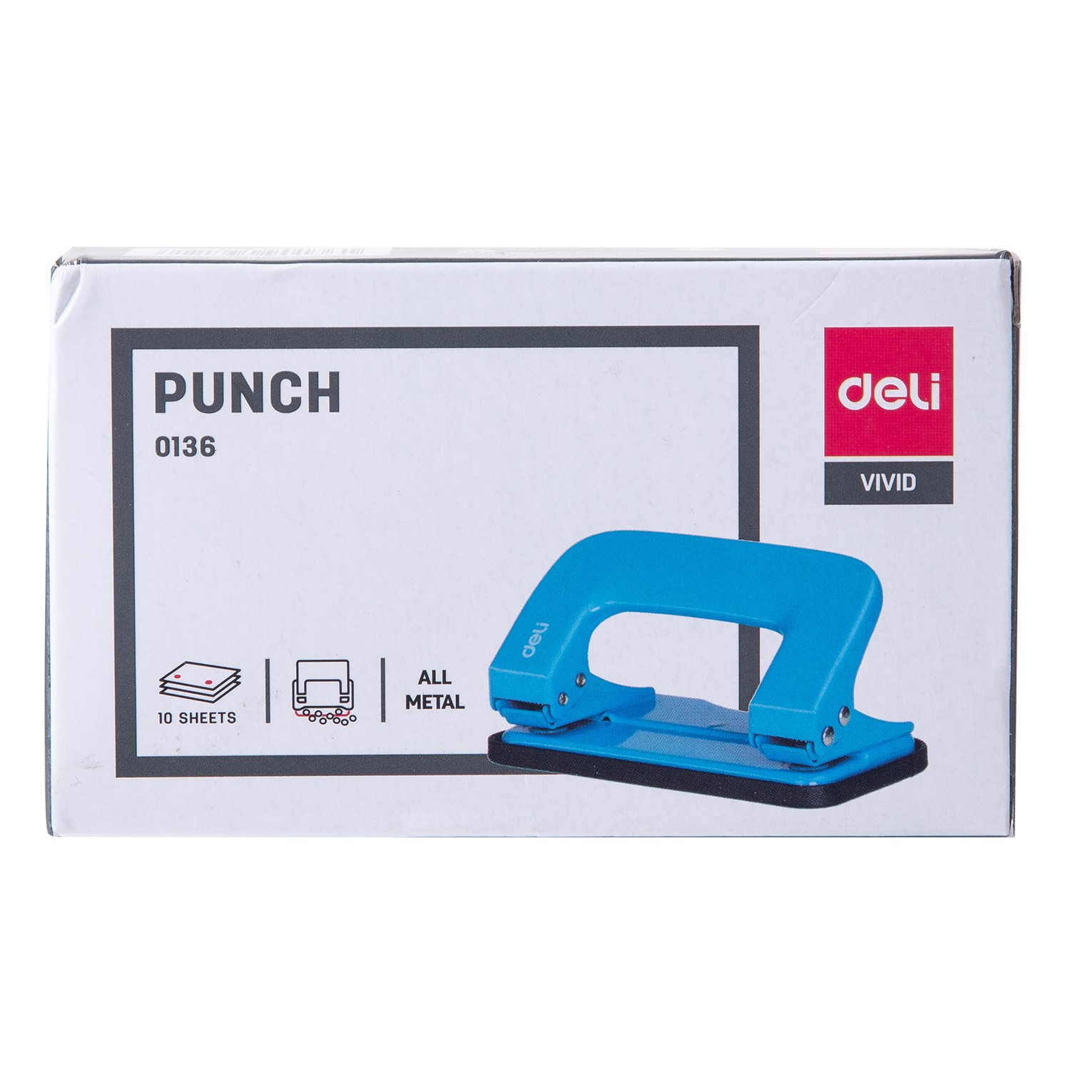 DELI E0136 RIO METAL SMALL PUNCH 10 SHEETS