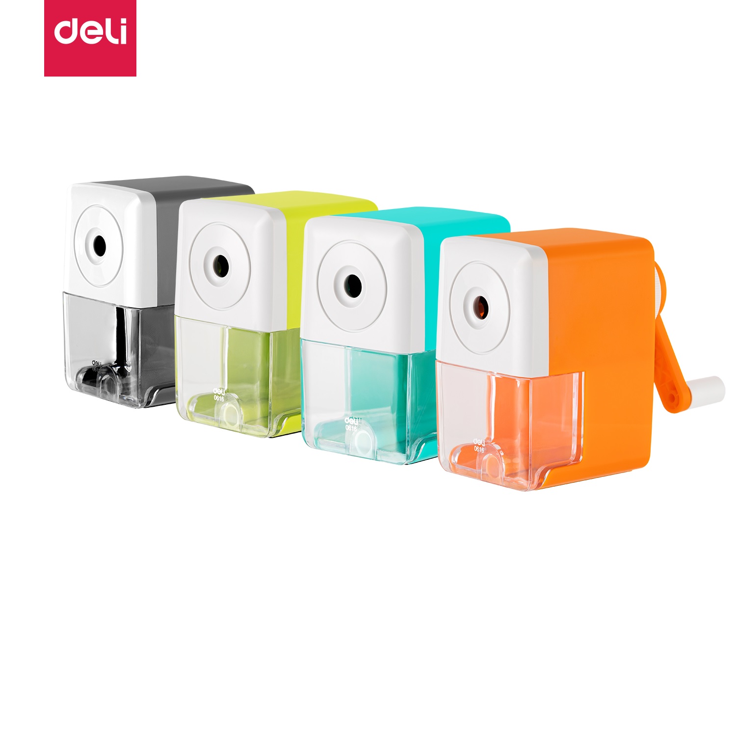 DELI E0616 ROTARY DESK SHARPENER