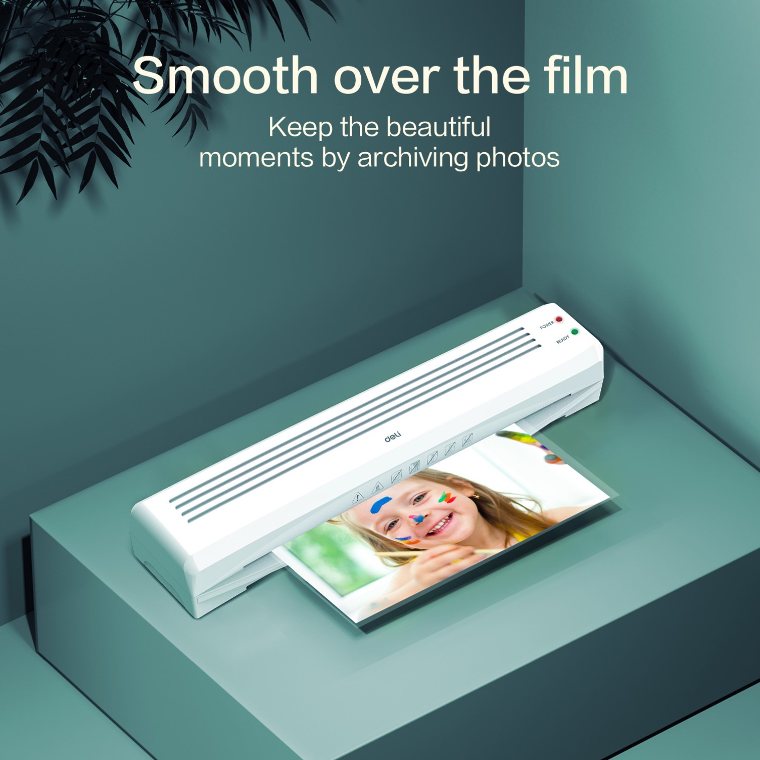 DELI E14379 LAMINATING MACHINE A3 WHITE