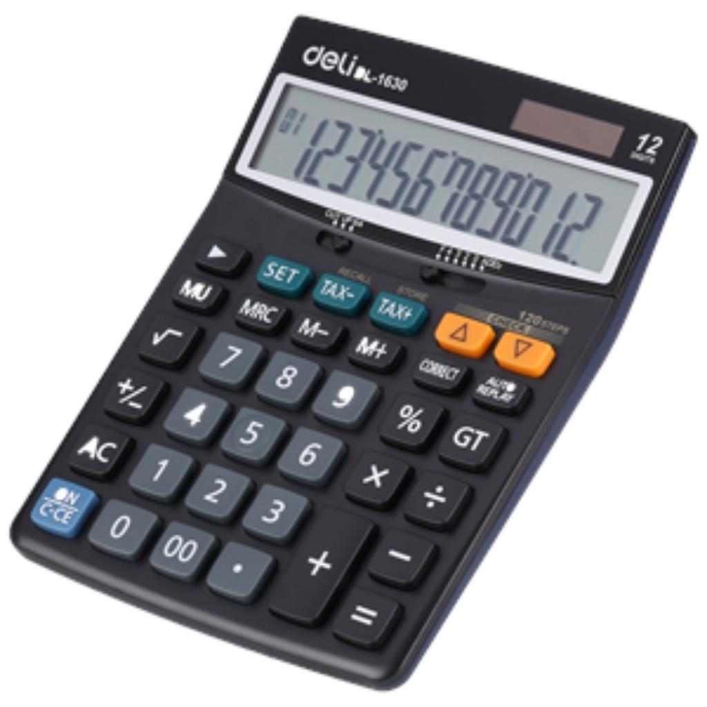 DELI SMART E1630 TAX CALC.120 CHECK 12DG